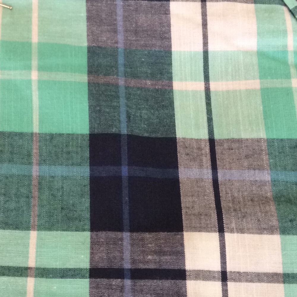Men’s Lee Short Sleeve Shirt Green/Blue NWT - Picture 6 of 6